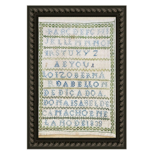 The Sampler Of Bernarda Bellon 1838