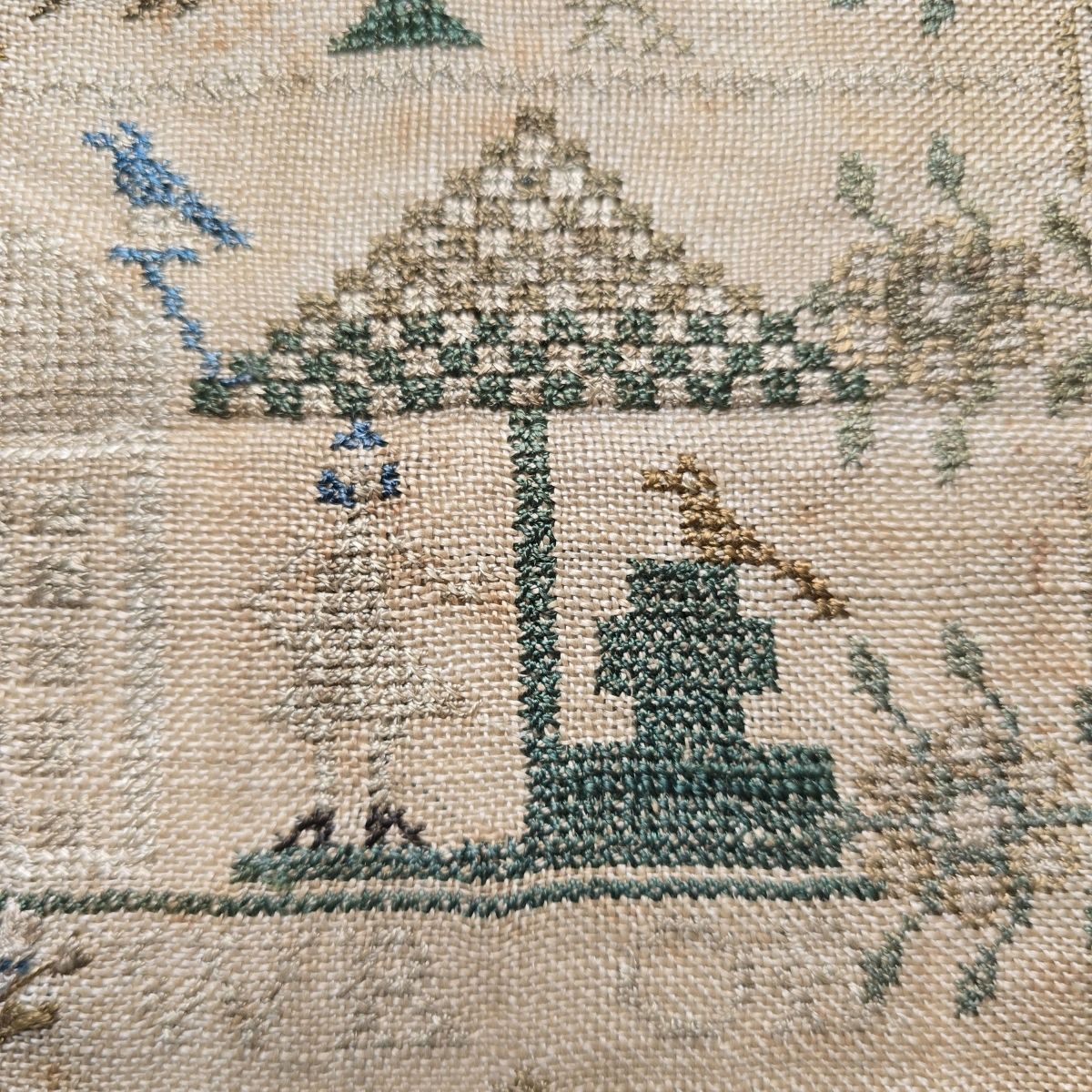 Jane Richards 1829 Sampler
