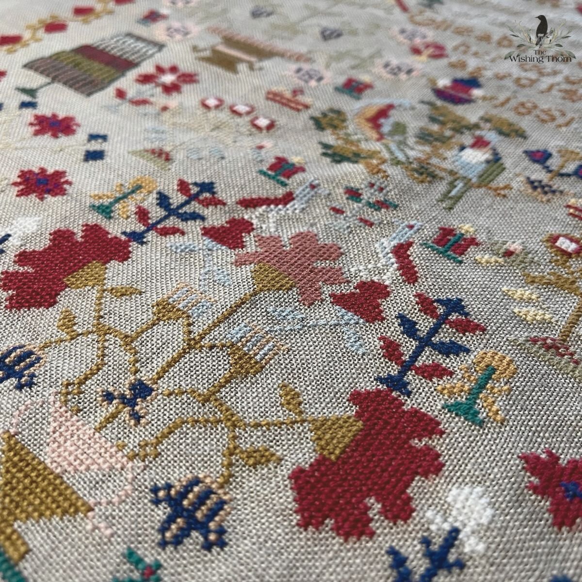 Elizabeth Hughes 1851 Sampler Thread Pack