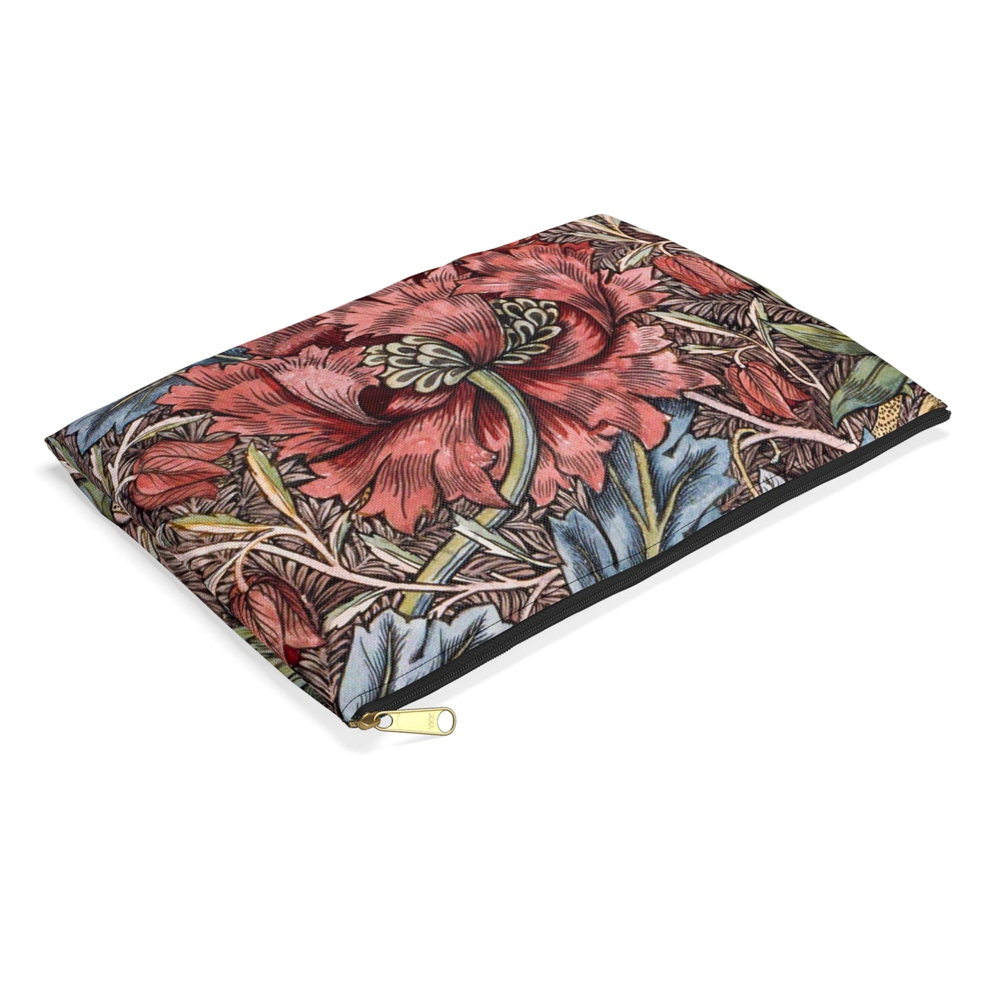 William Morris Pink Flower Project Bag