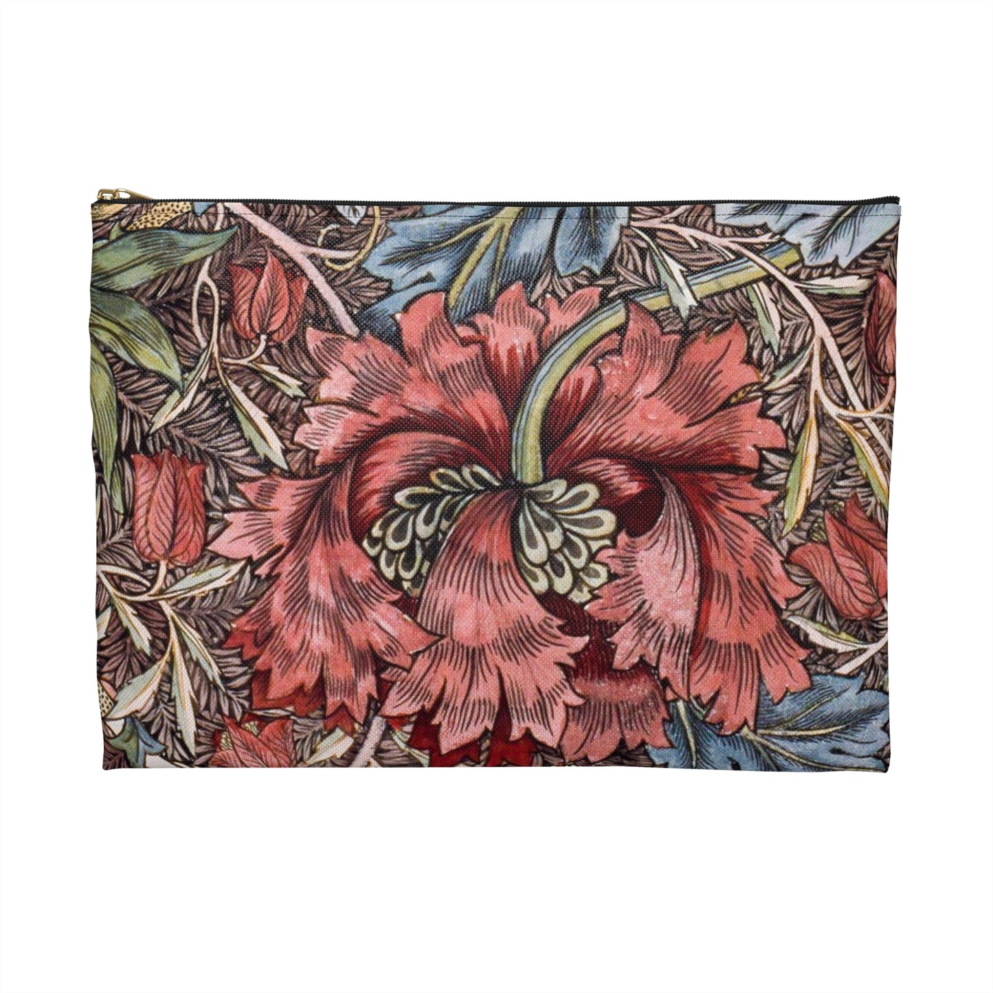 William Morris Pink Flower Project Bag
