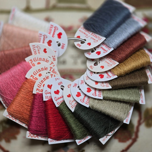 Jane Woodman Sampler 1837 Thread pack