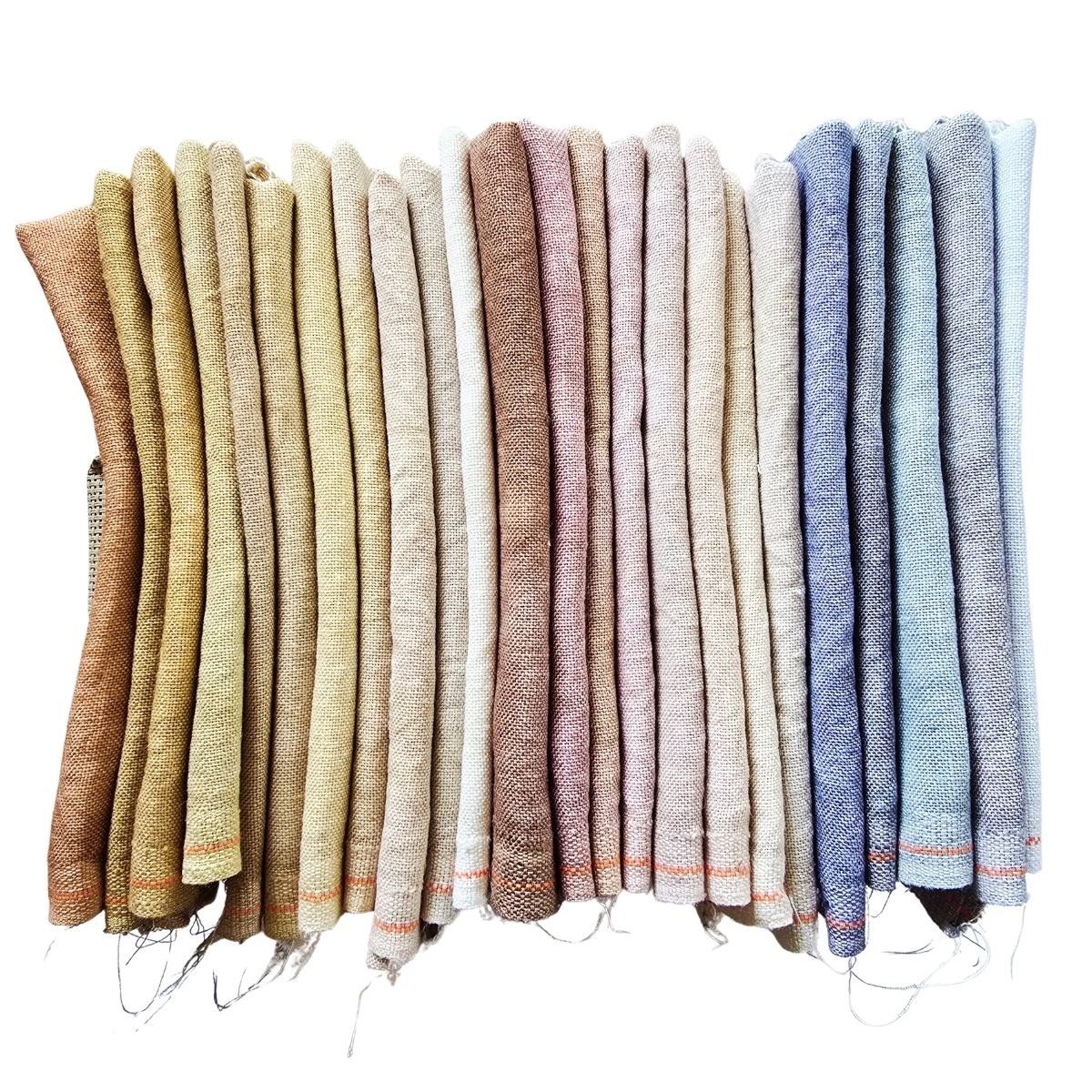 36 Count Linen by Fiber on a Whim Fat Quarter, Hand-Dyed Cross Stitch Fabric (Multiple Colors)