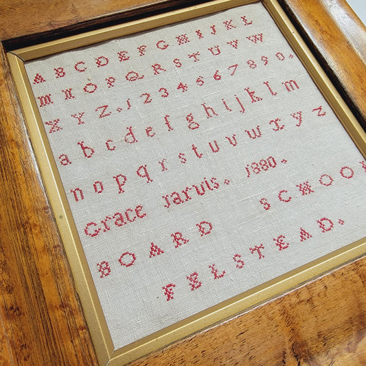 Grace Jarvis 1880 Sampler PDF
