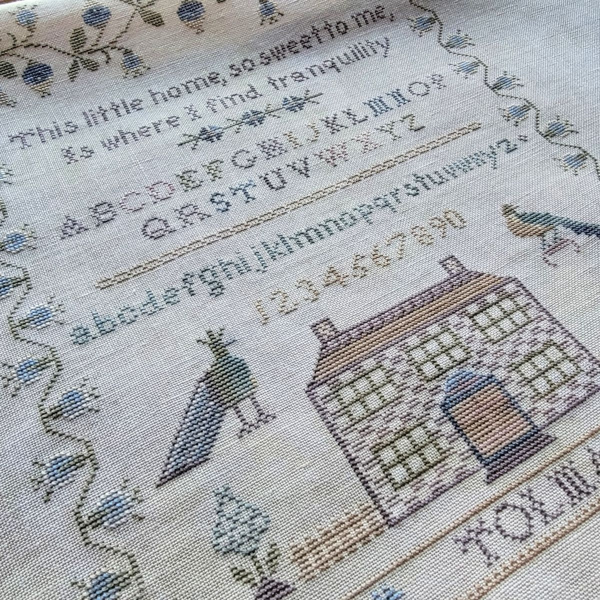 Little Home Sampler Paper Chart