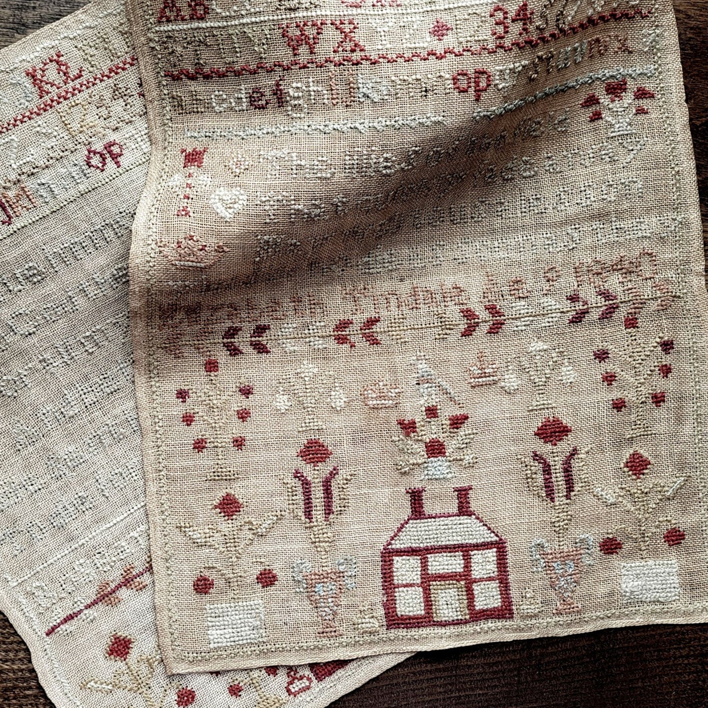 Tindale Sisters 1840 Sampler Thread Pack & Chart