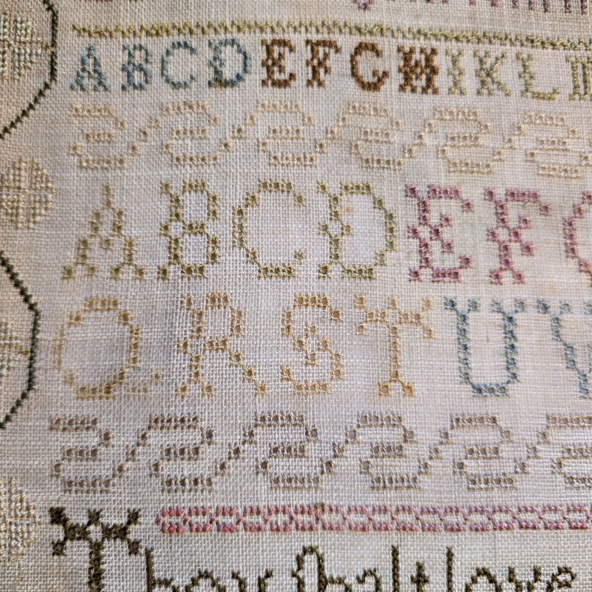 Frances Cole 1782 Sampler PDF