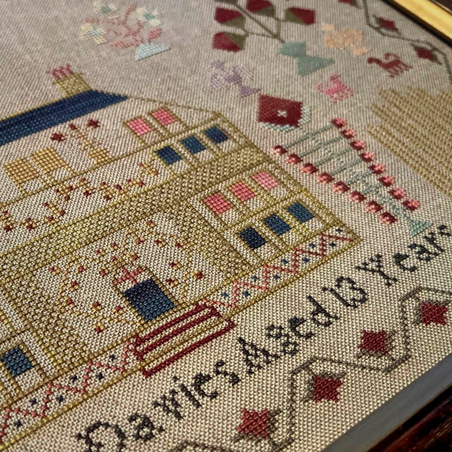 Ada Davies 1852 Sampler Paper Chart