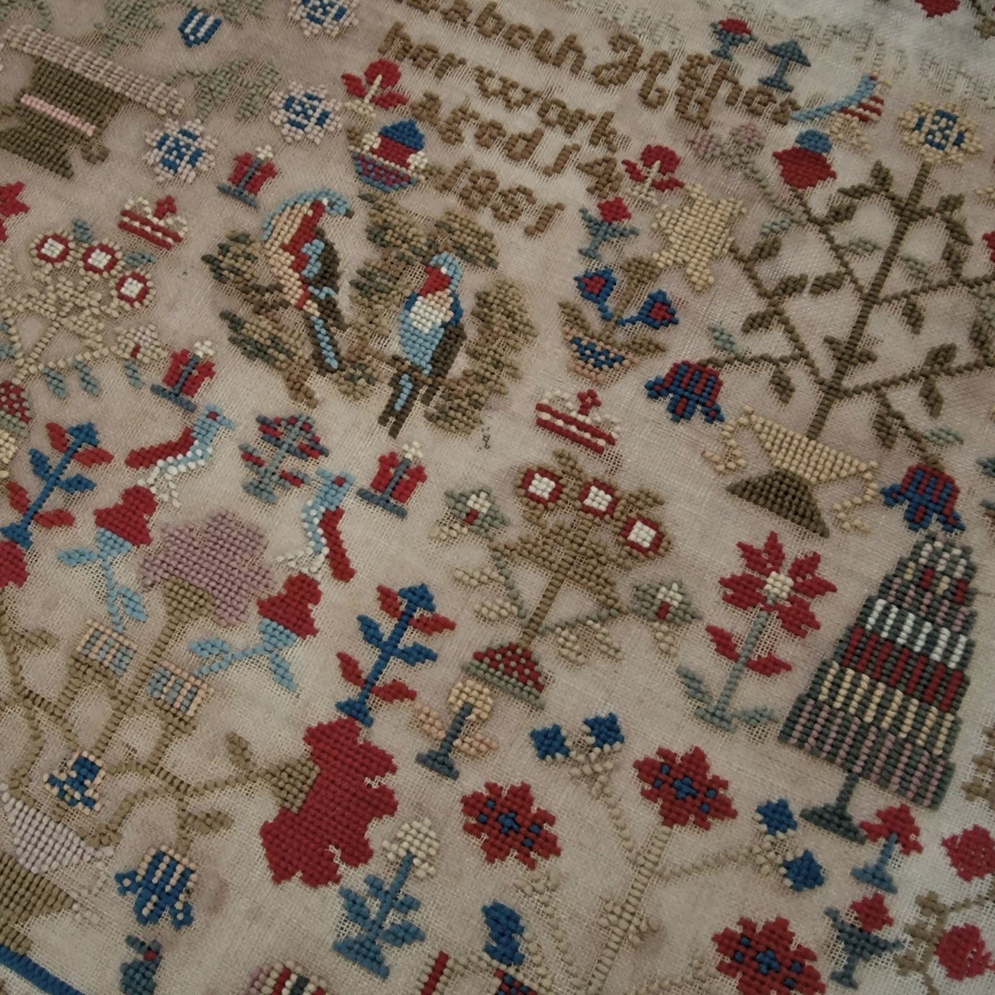 Elizabeth Hughes 1851 Sampler Thread Pack