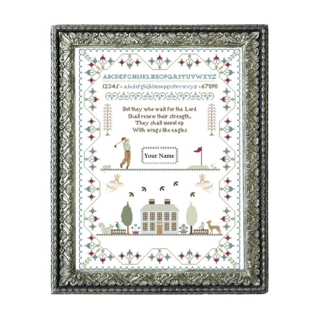 Custom Sampler Pattern Created Only For You