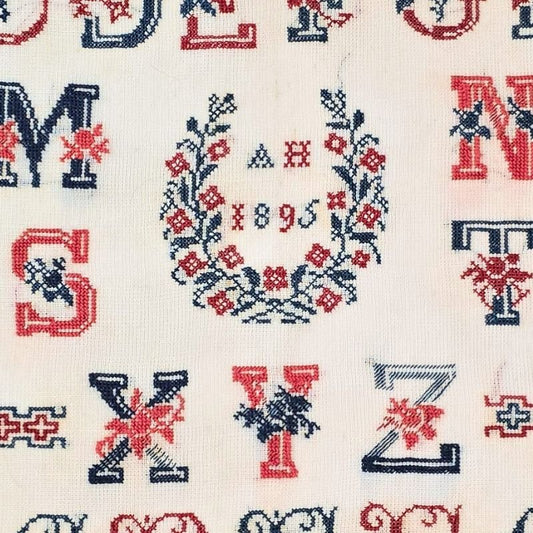 AH 1895 French Sampler PDF Pattern