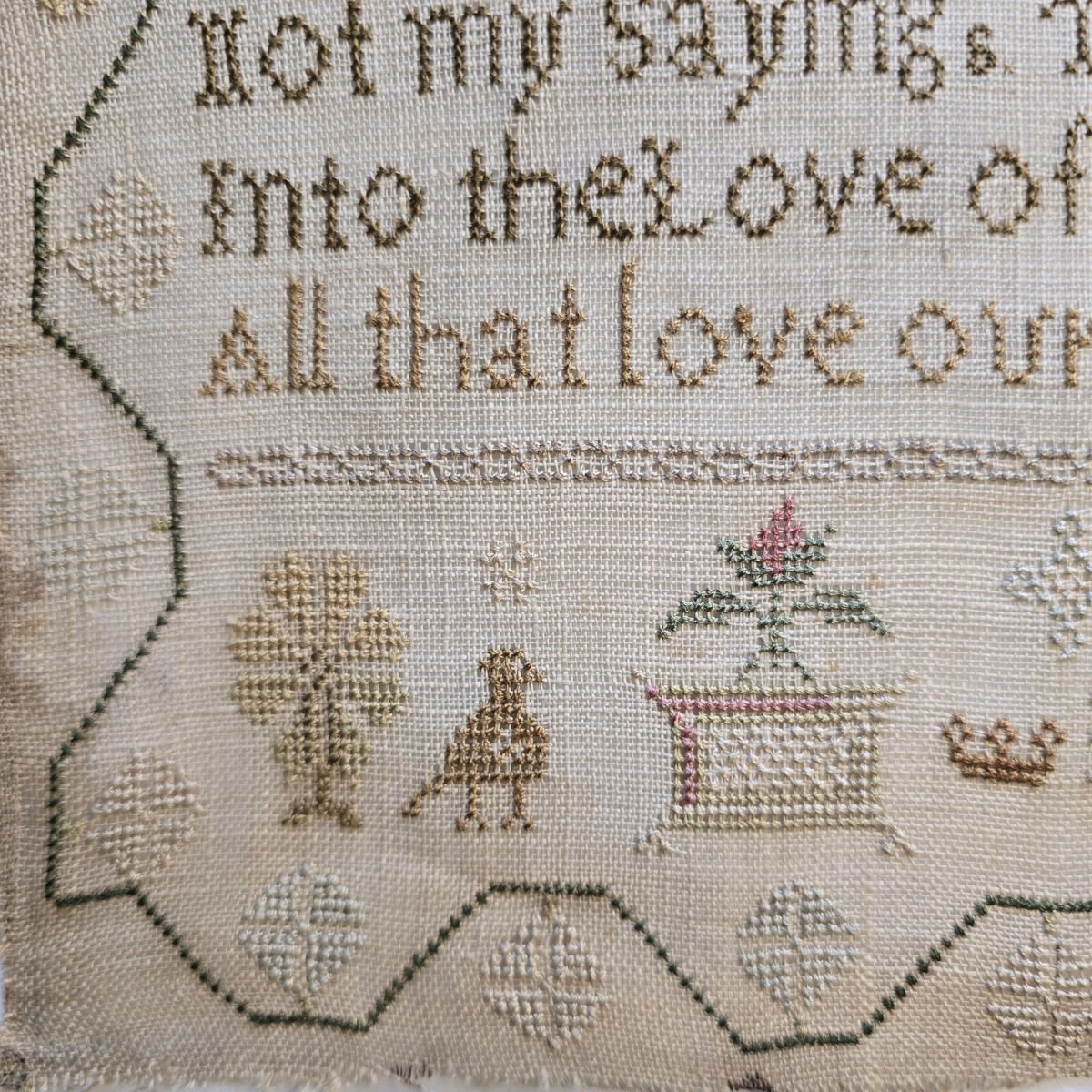 Frances Cole 1782 Sampler PDF