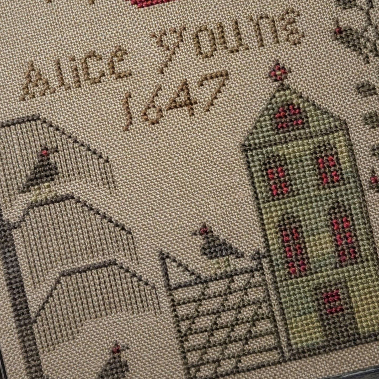 Alice Young 1647 Sampler Pattern PDF
