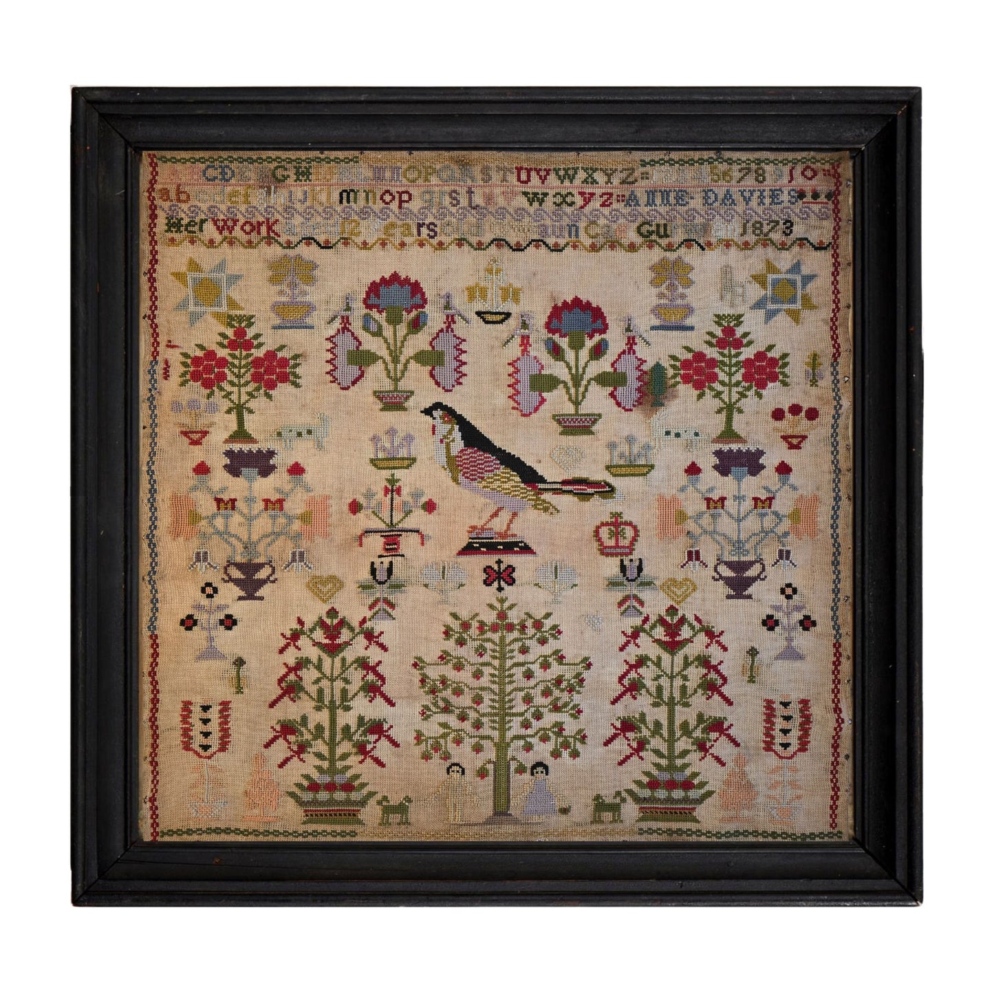 Anne Davies 1873 Sampler PDF