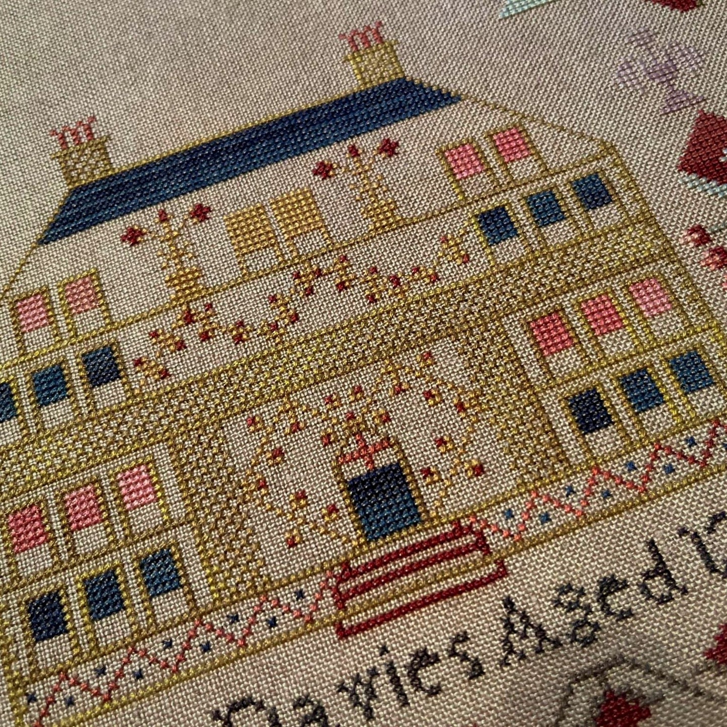 Ada Davies 1852 Sampler Paper Chart