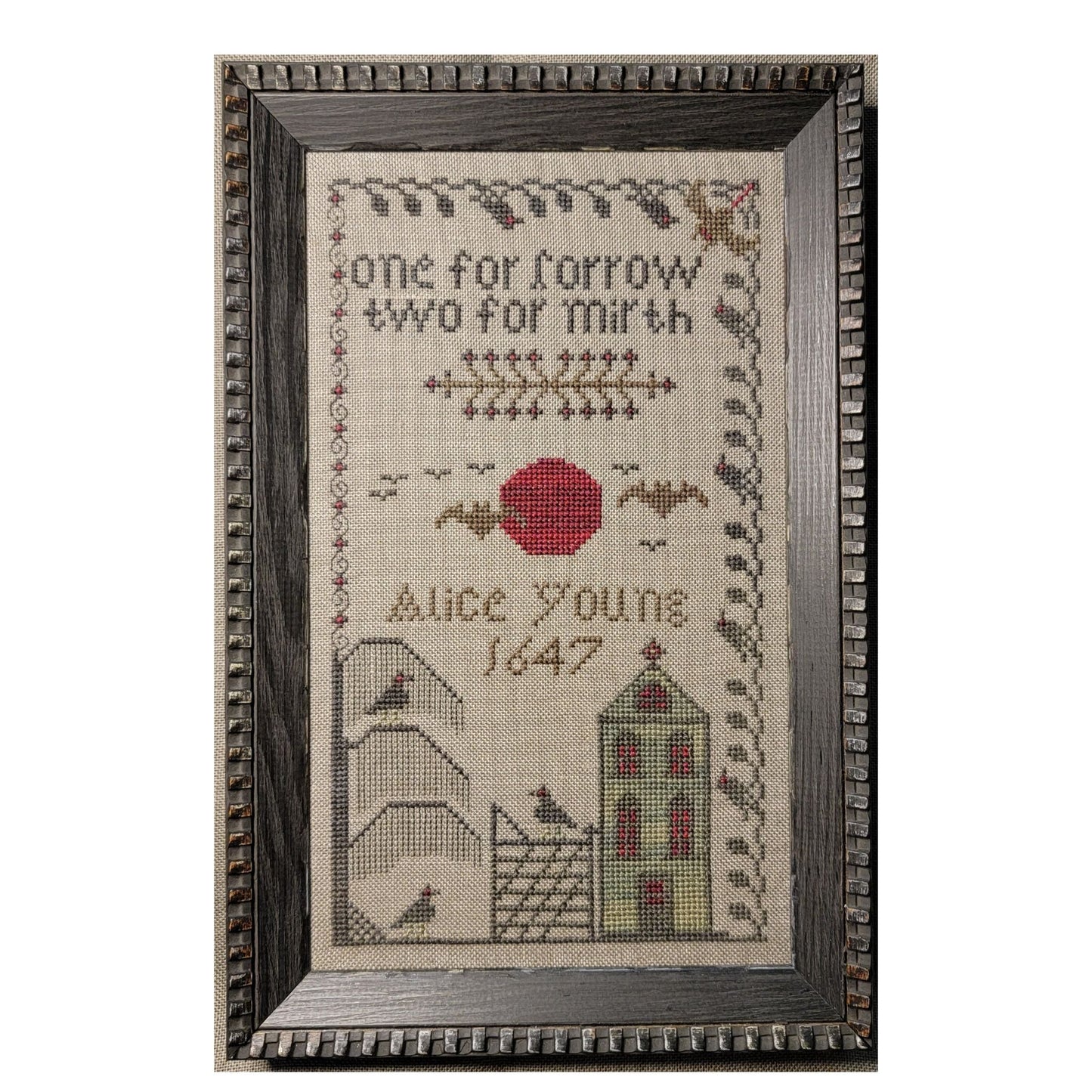 Alice Young 1647 Sampler Paper Chart