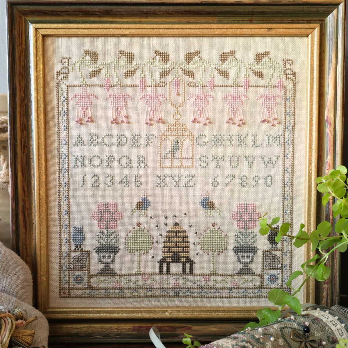 Clogwyn in Spring Sampler Pattern Paper Chart