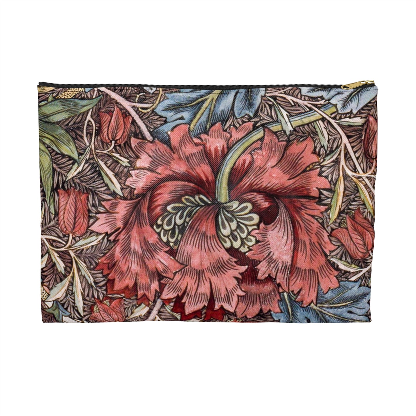 William Morris Pink Flower Project Bag