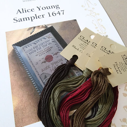 Alice Young 1647 Sampler Thread Pack