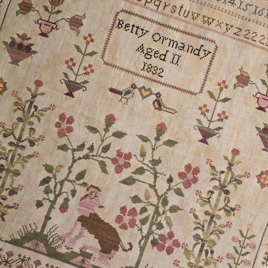 Betty Ormandy 1832 Sampler PDF