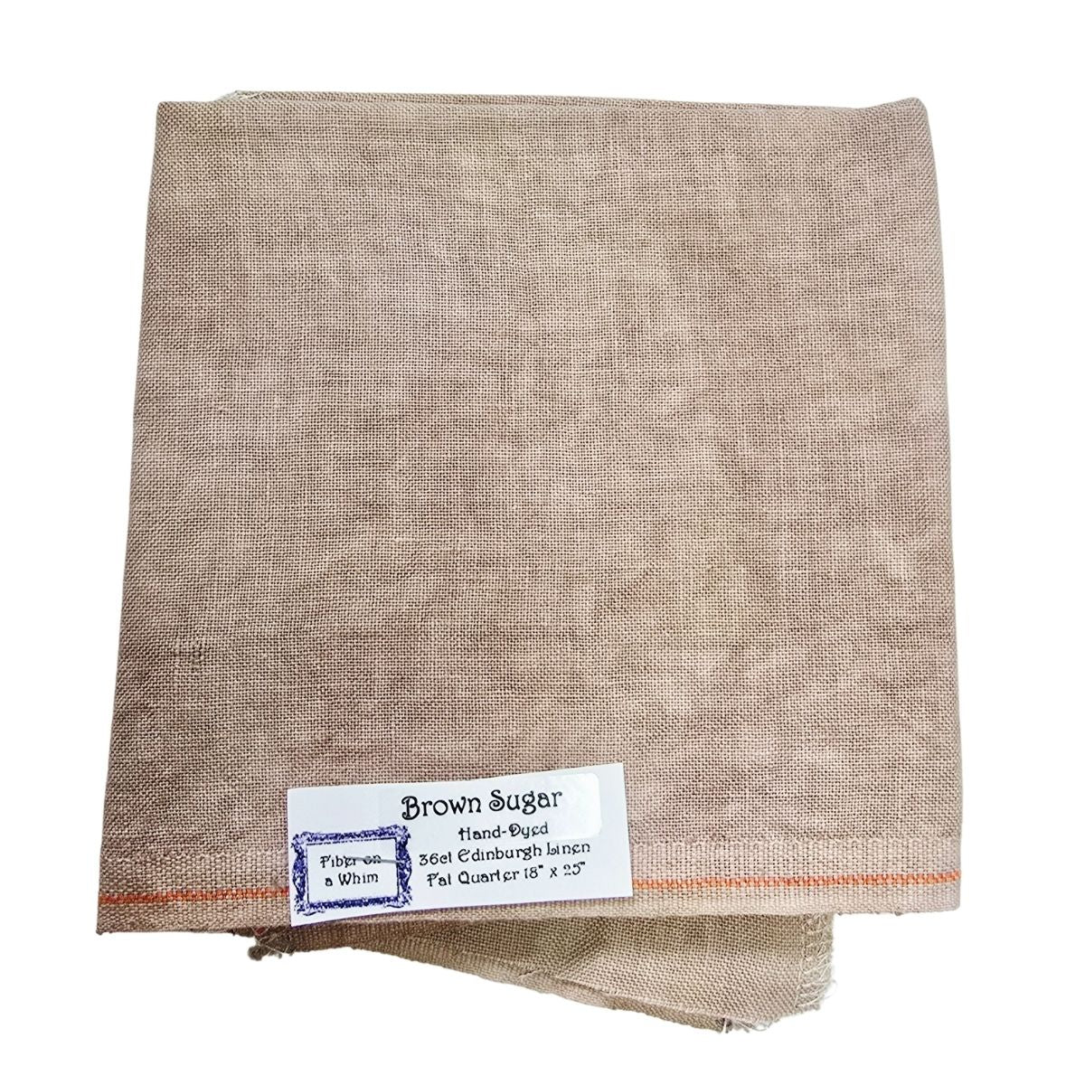 36 Count Linen by Fiber on a Whim Fat Quarter, Hand-Dyed Cross Stitch Fabric (Multiple Colors)