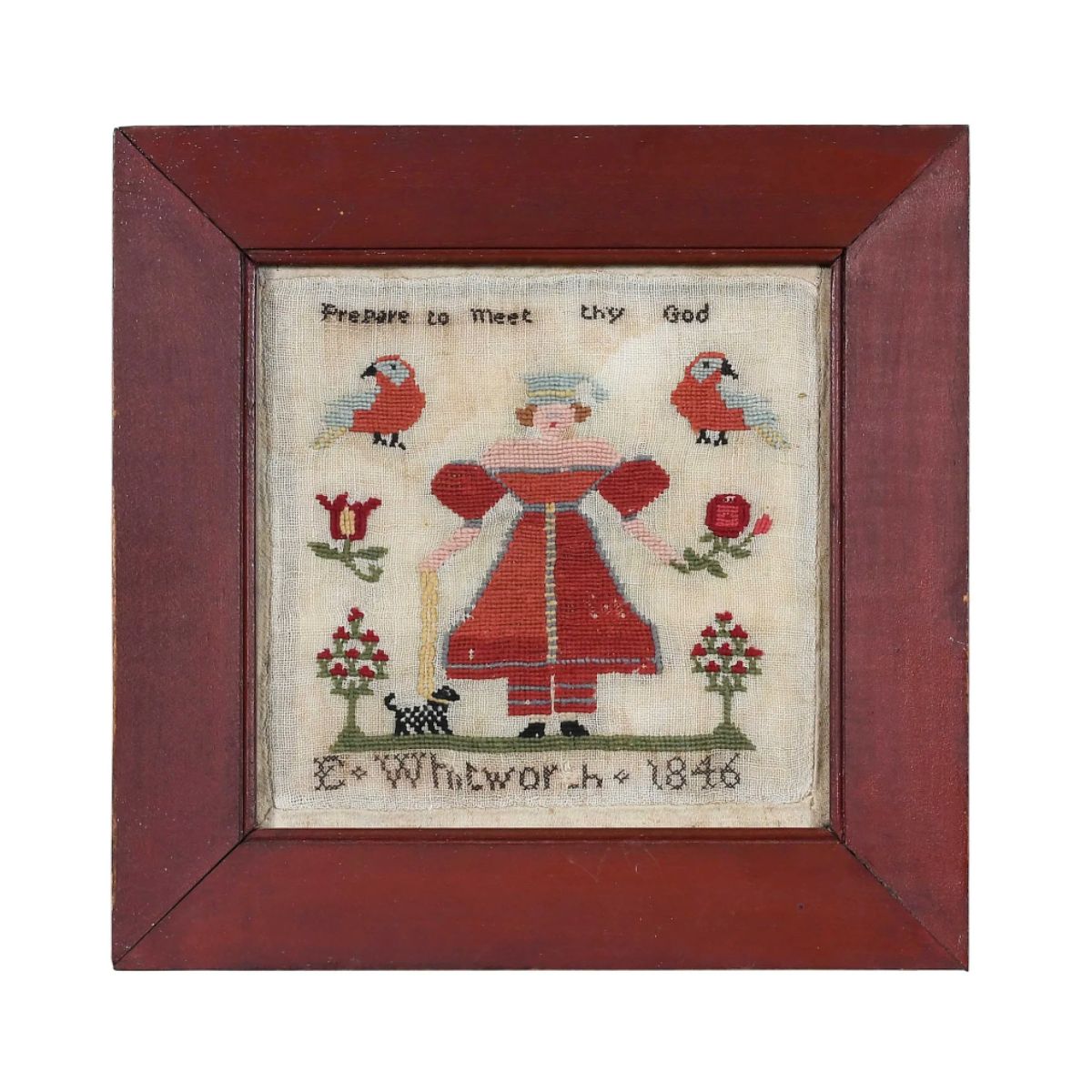 Elizabeth Whitworth Sampler 1846 PDF
