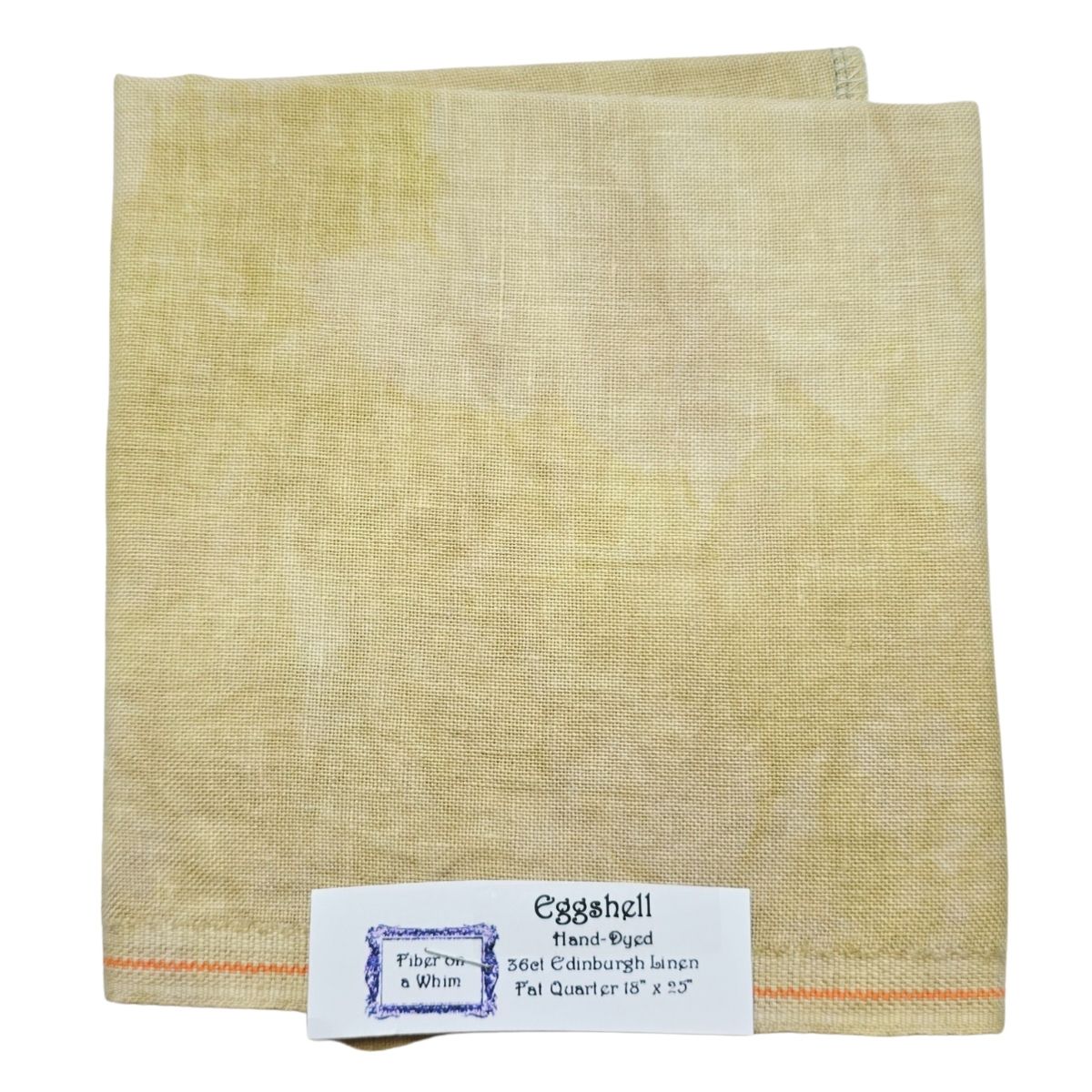 36 Count Linen by Fiber on a Whim Fat Quarter, Hand-Dyed Cross Stitch Fabric (Multiple Colors)