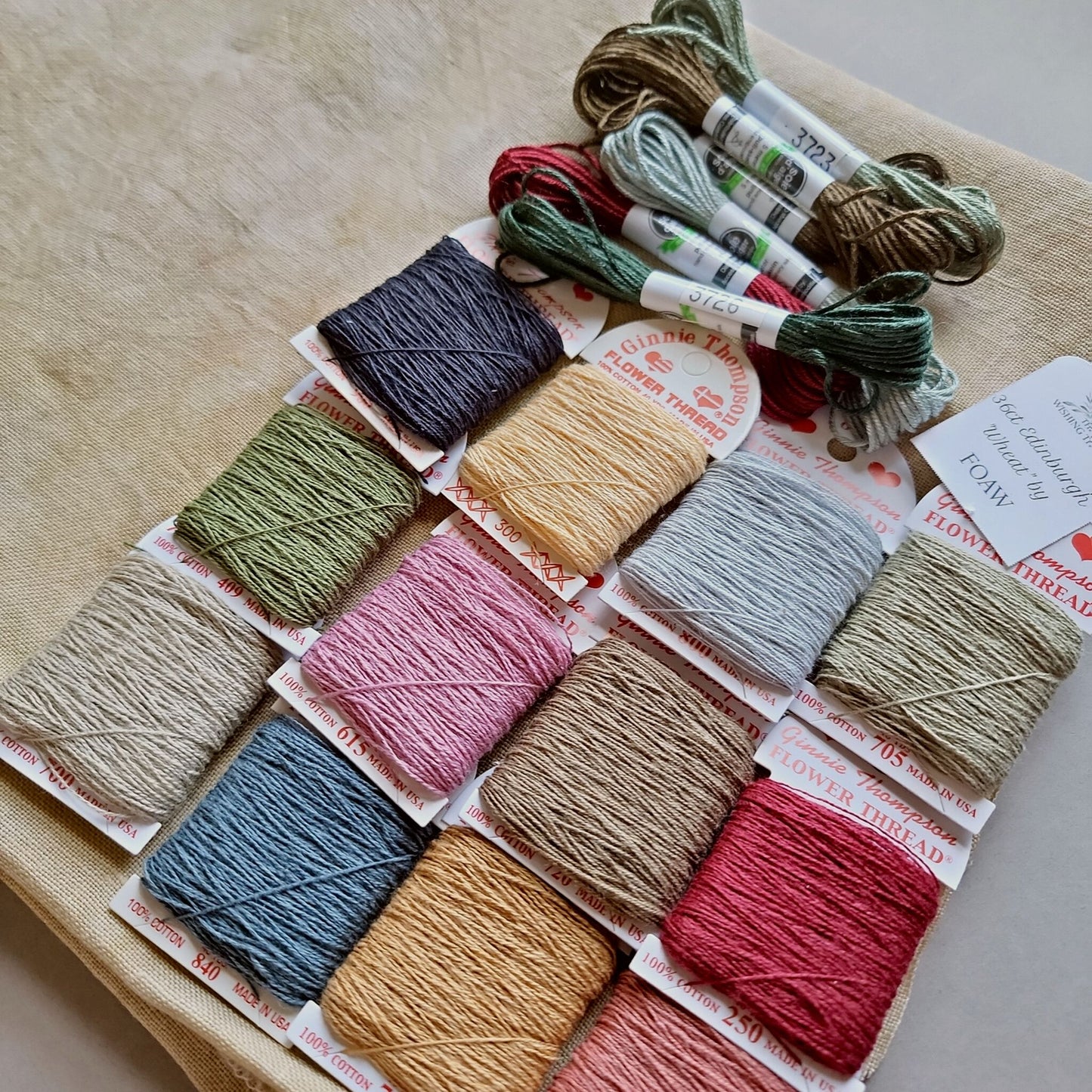 Eliza Jane Smyth 1840 Sampler Complete Kit