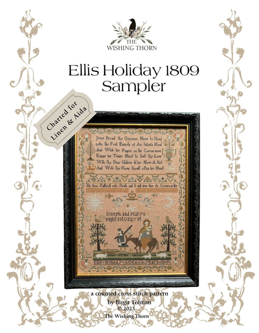 Ellis Holiday 1809 Sampler Paper Chart