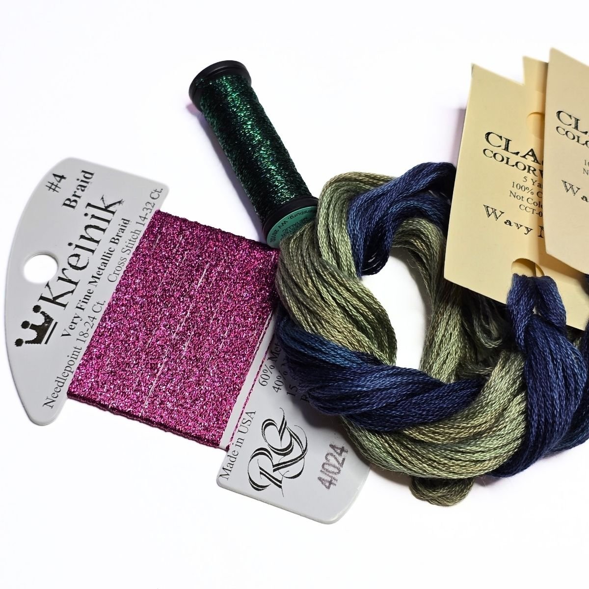 Flower Moth 3 Specialty Thread Pack