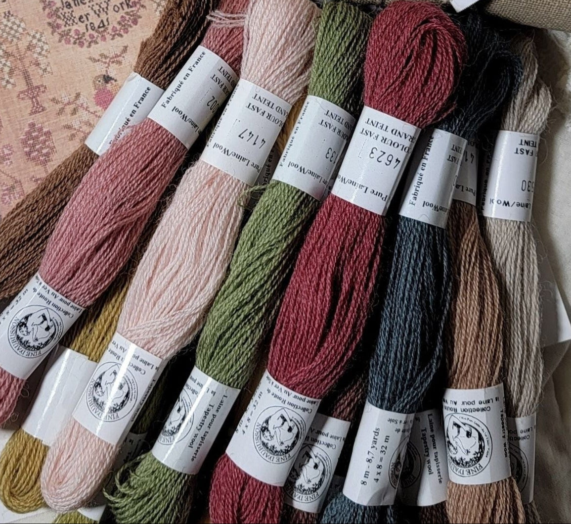 Jane Parson 1841 Wool Thread Pack