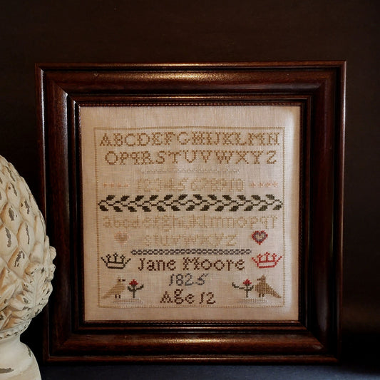Jane Moore 1825 Sampler Pattern PDF