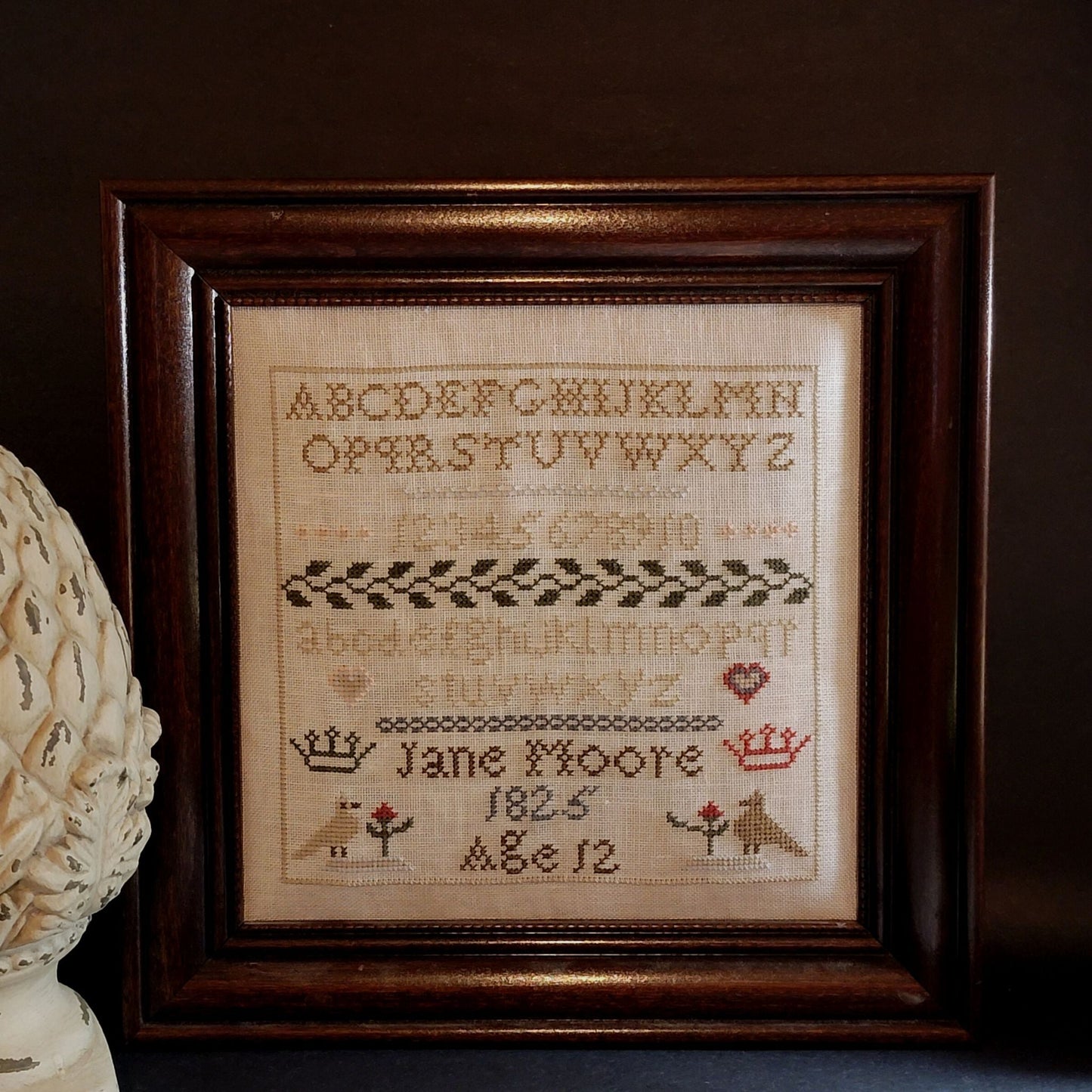 Jane Moore 1825 Sampler Pattern