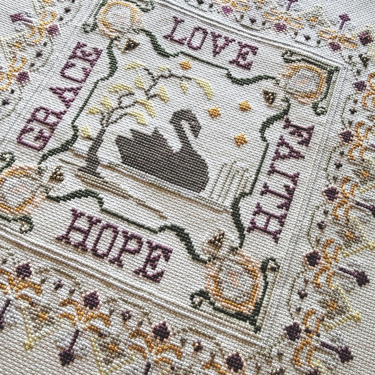 Swan Sampler Pattern