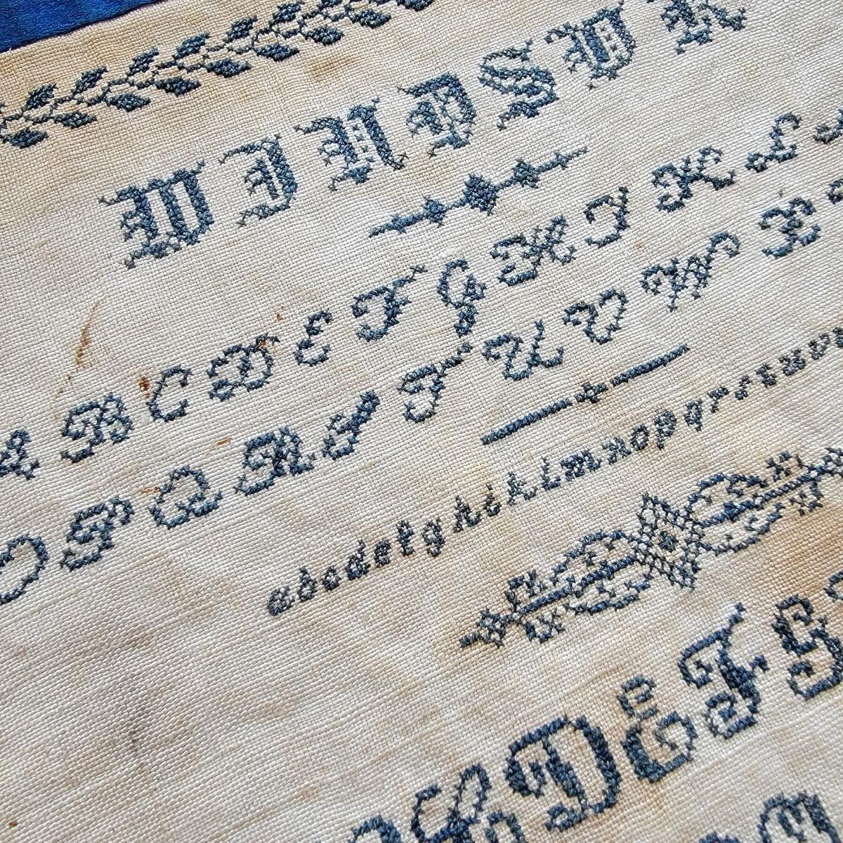 Windsor Sampler Pattern 1820s