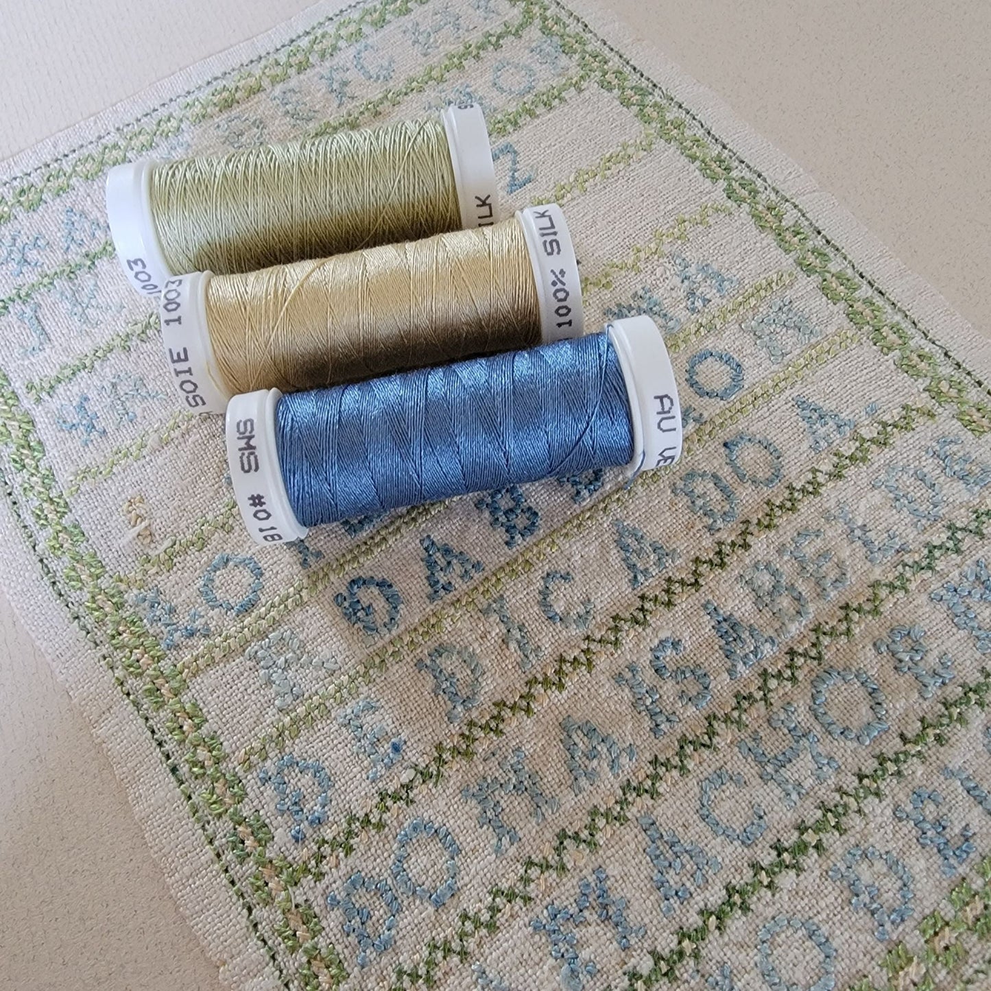 Bernarda Bellon 1838 Sampler