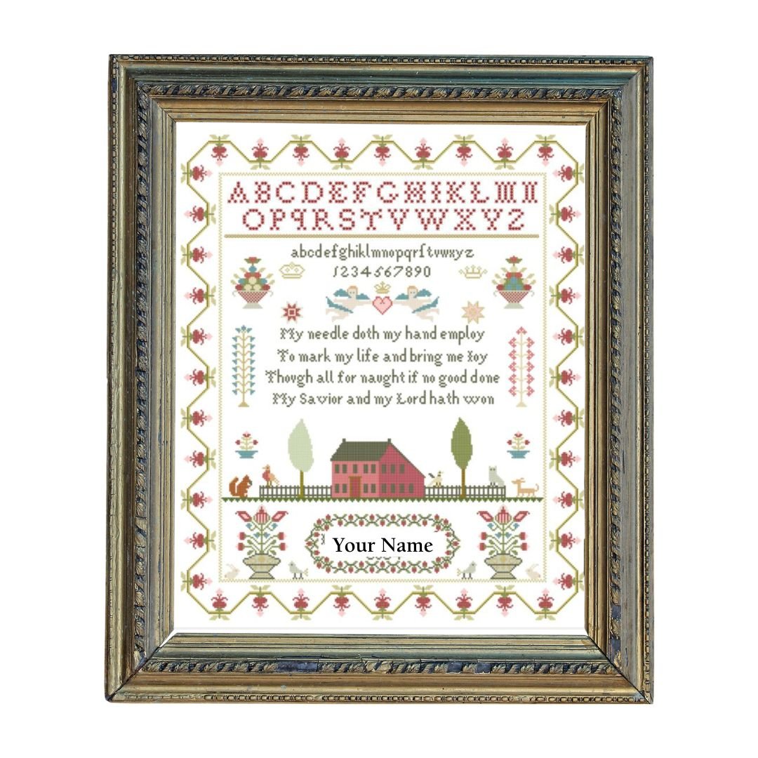 Custom Sampler Pattern Created Only For You