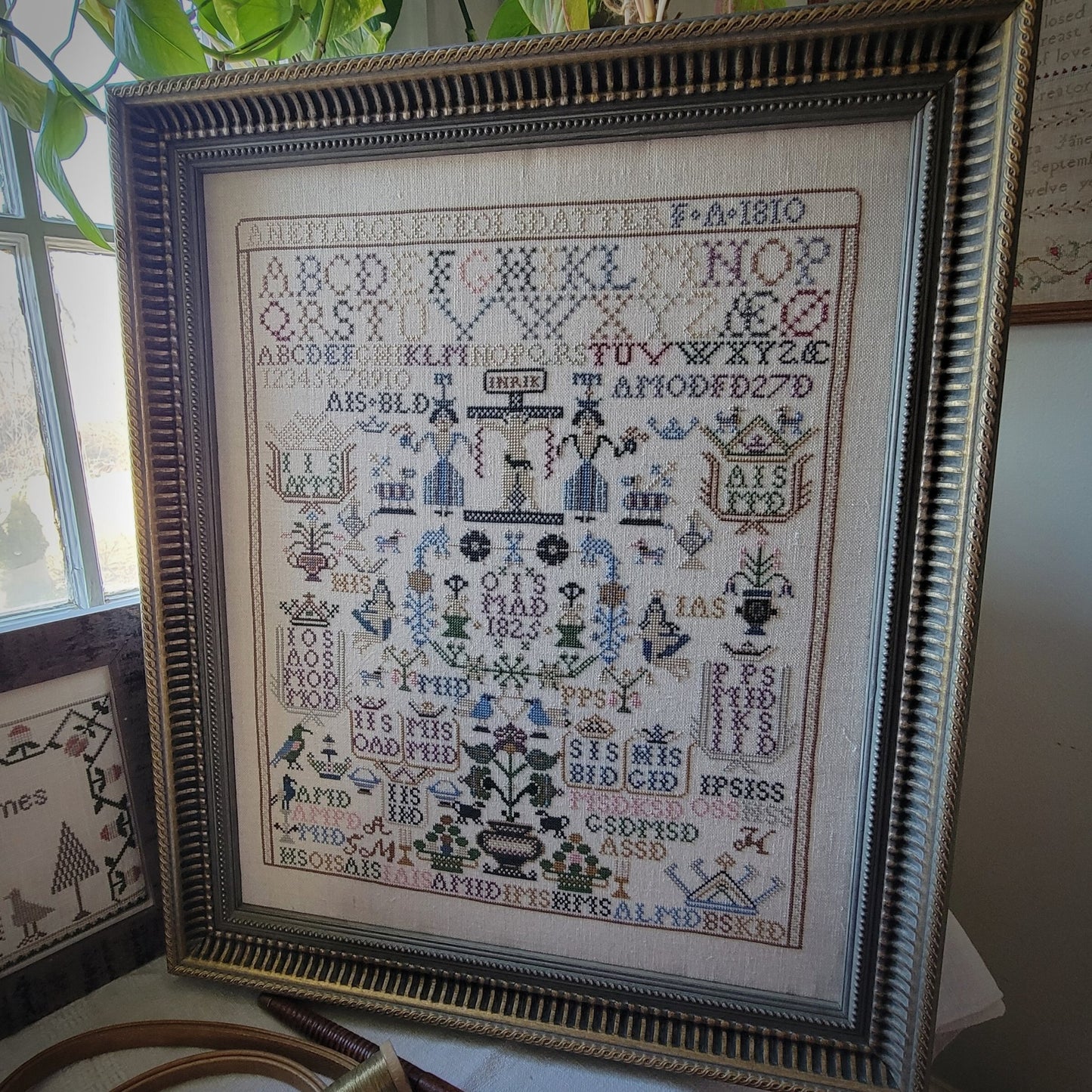 Ane Margrete Olsdatter 1810 Sampler Pattern PDF