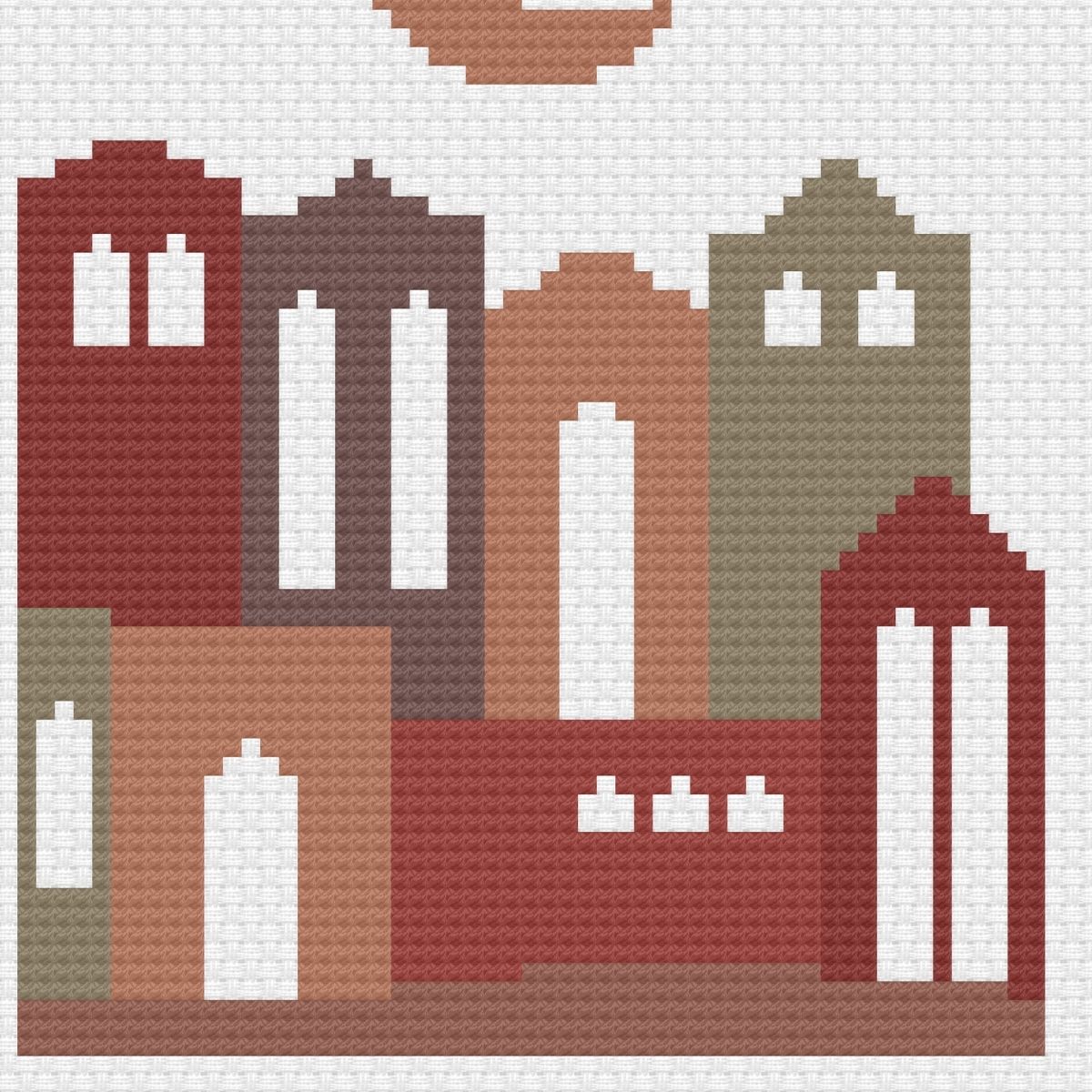 Moroccan Nights Cross Stitch Pattern PDF