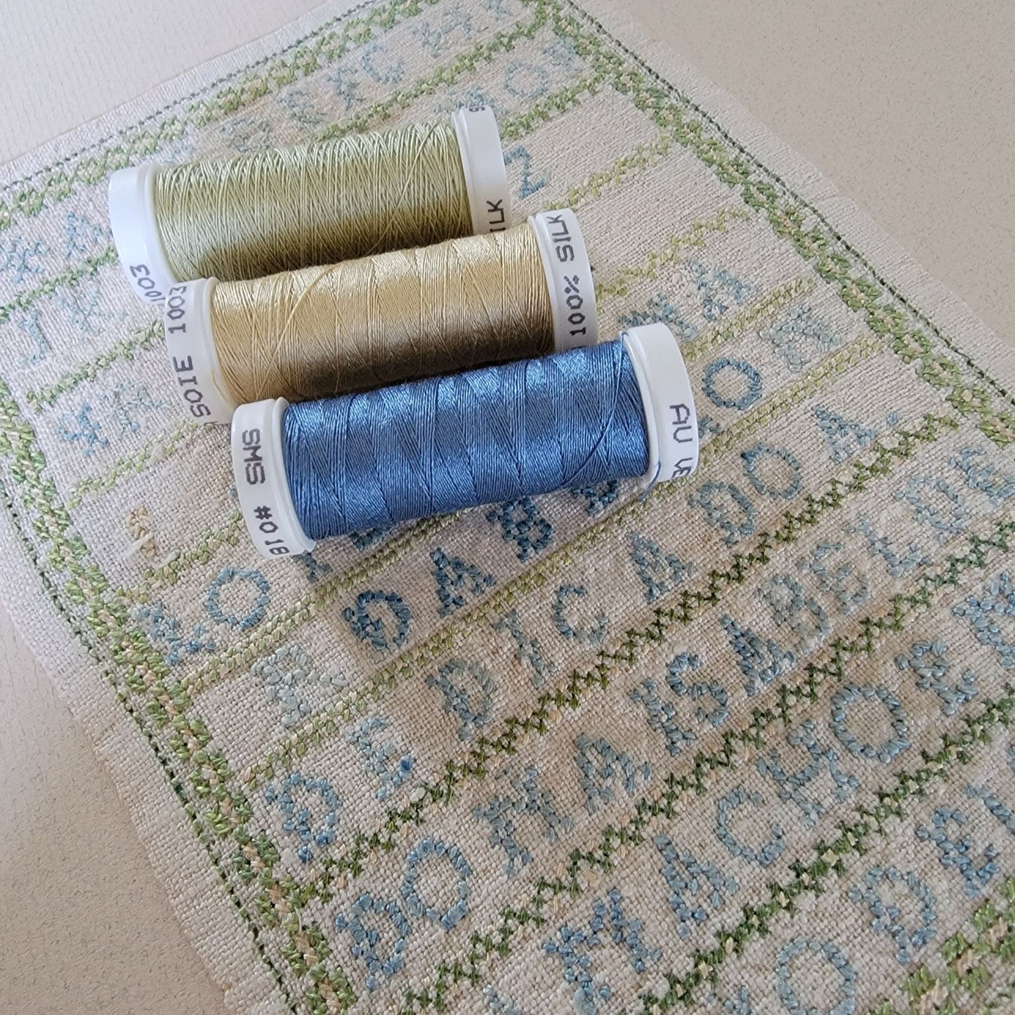 Bernarda Bellon 1838 Sampler Pattern PDF
