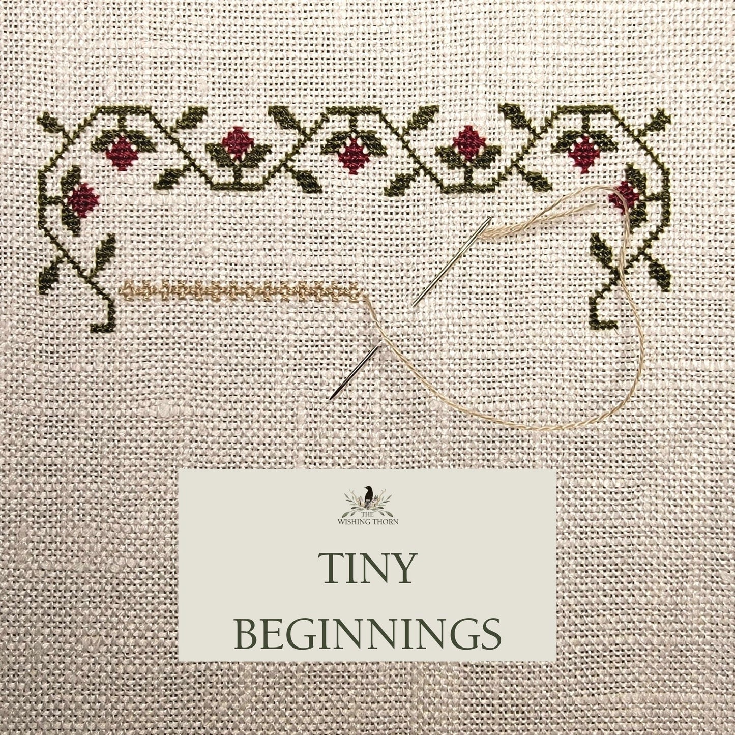 Mary Leet Miniature Sampler 1865 Printed Version