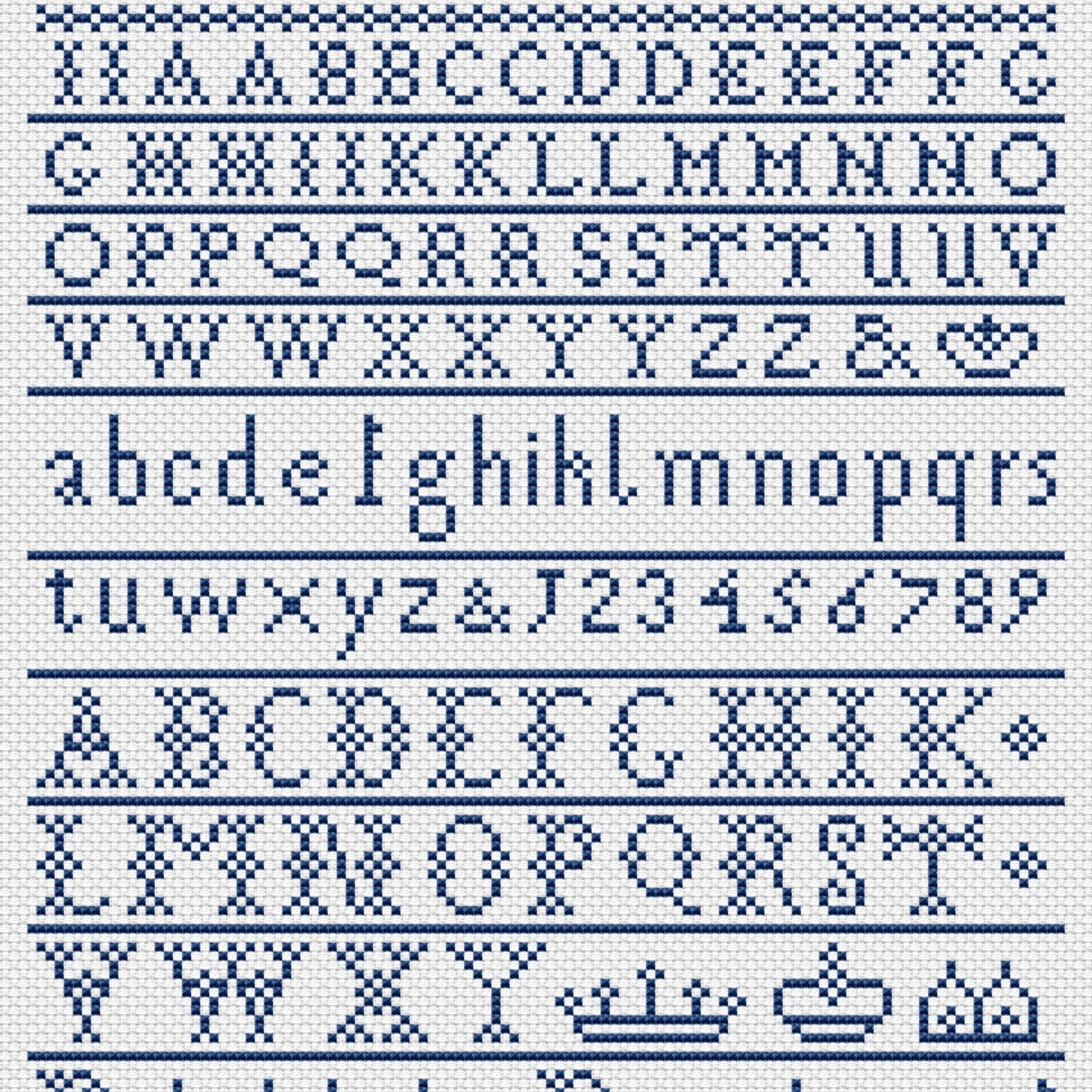 Elizabeth Laidman Sampler