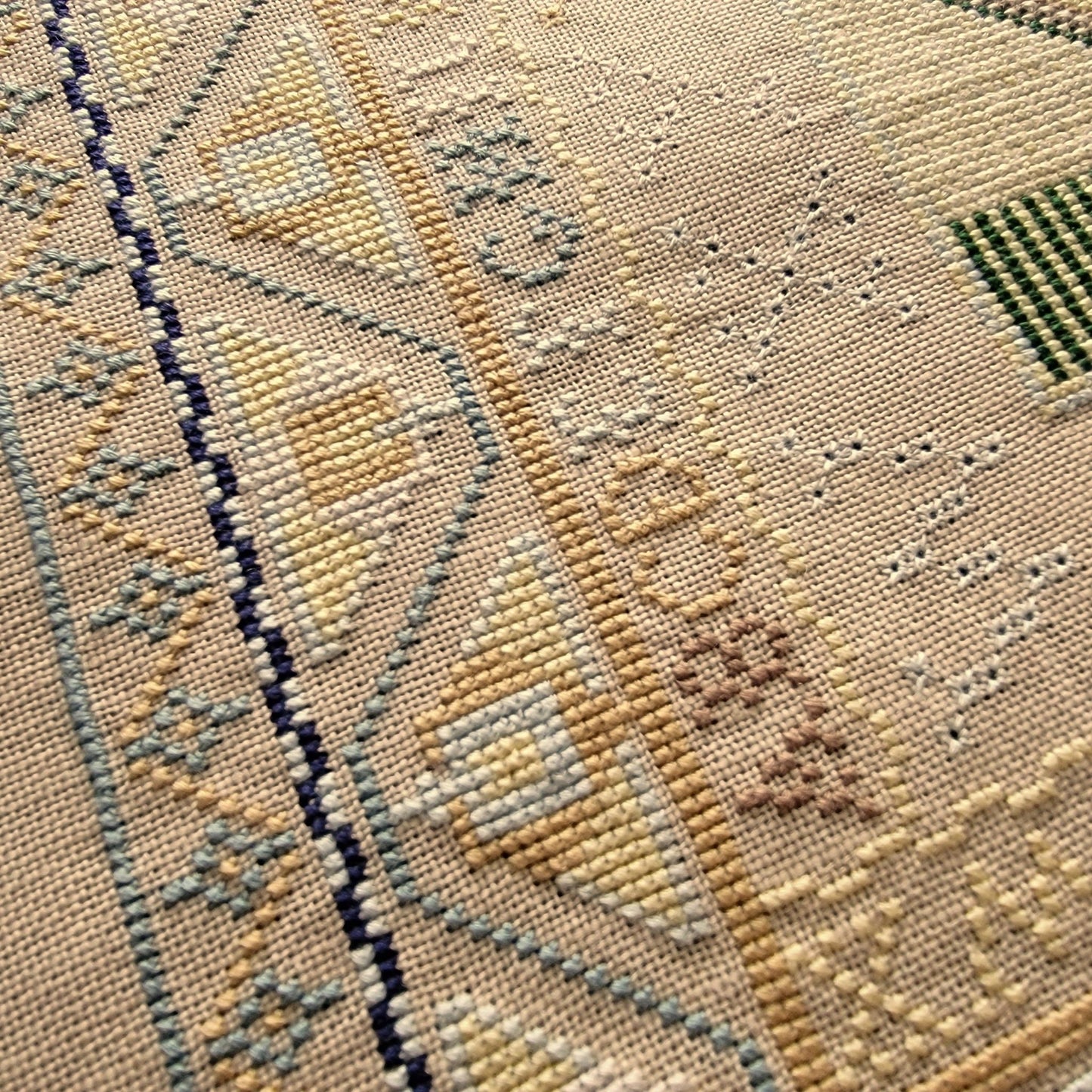 Mary Barr 1828 Sampler Pattern PDF