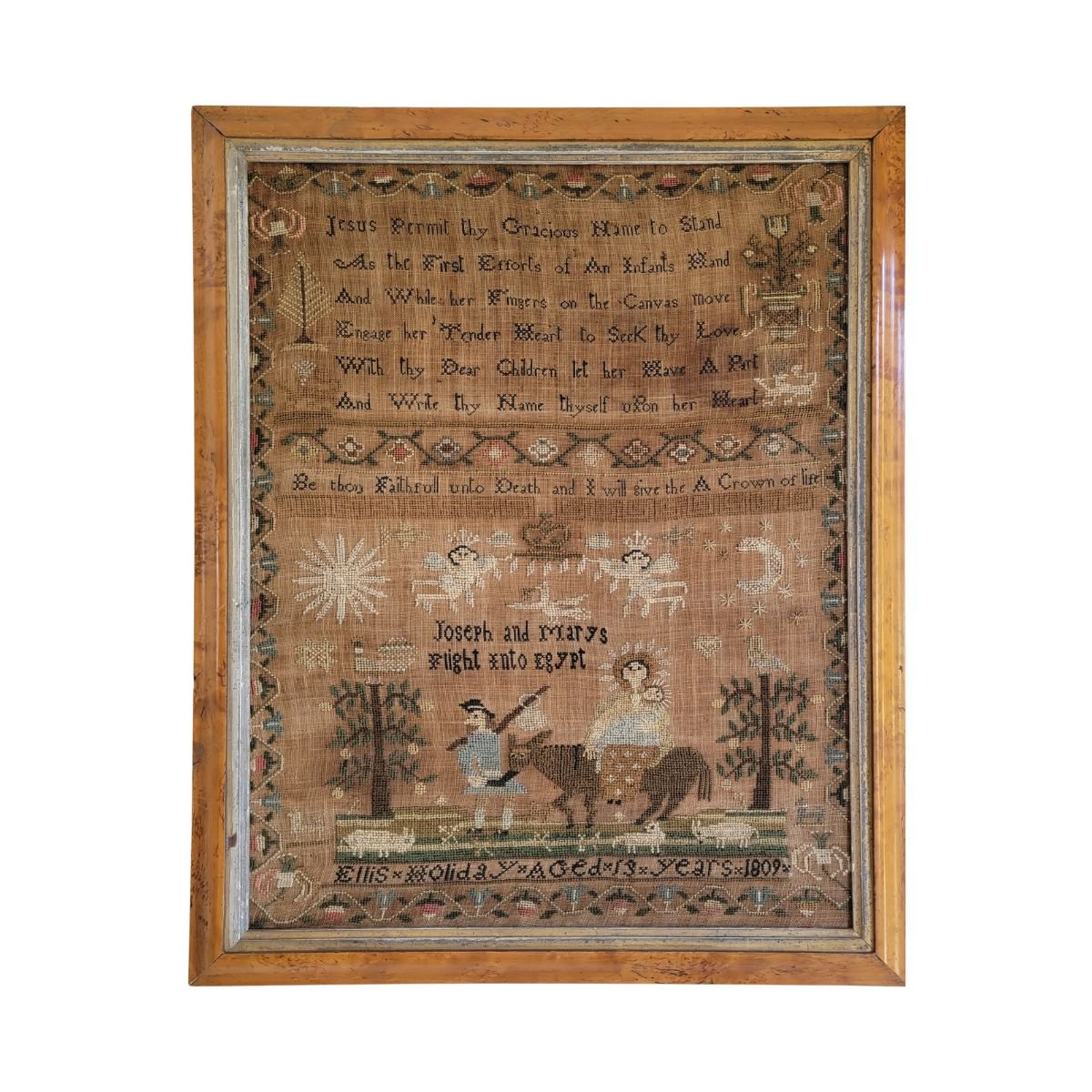 Ellis Holiday 1809 Sampler Paper Chart