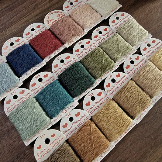 Elizabeth Hughes 1851 Sampler Thread Pack