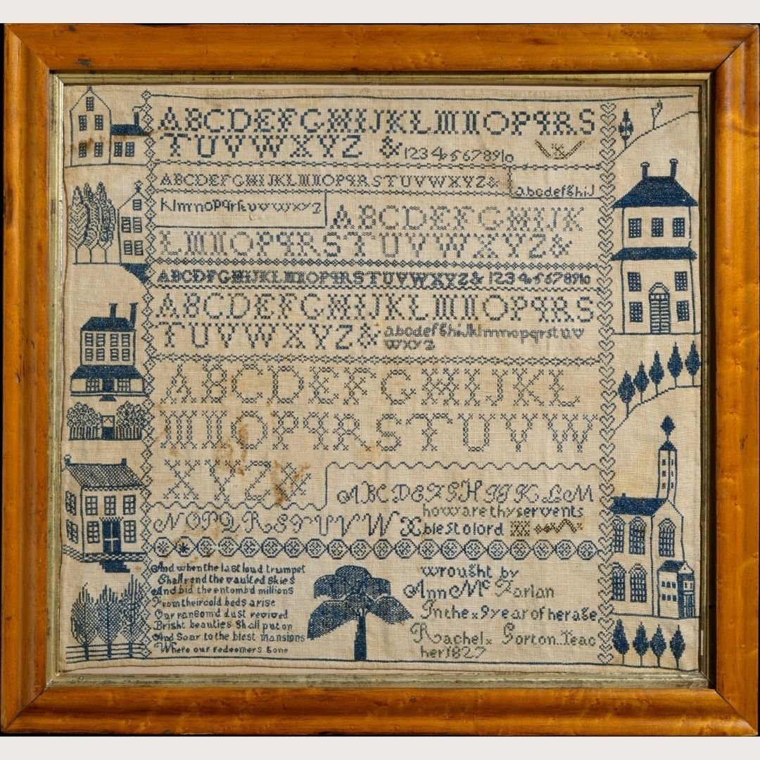 Ann McFarlan Sampler Pattern 1827