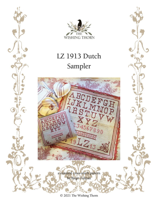 LZ 1913 Dutch Reproduction Sampler Pattern