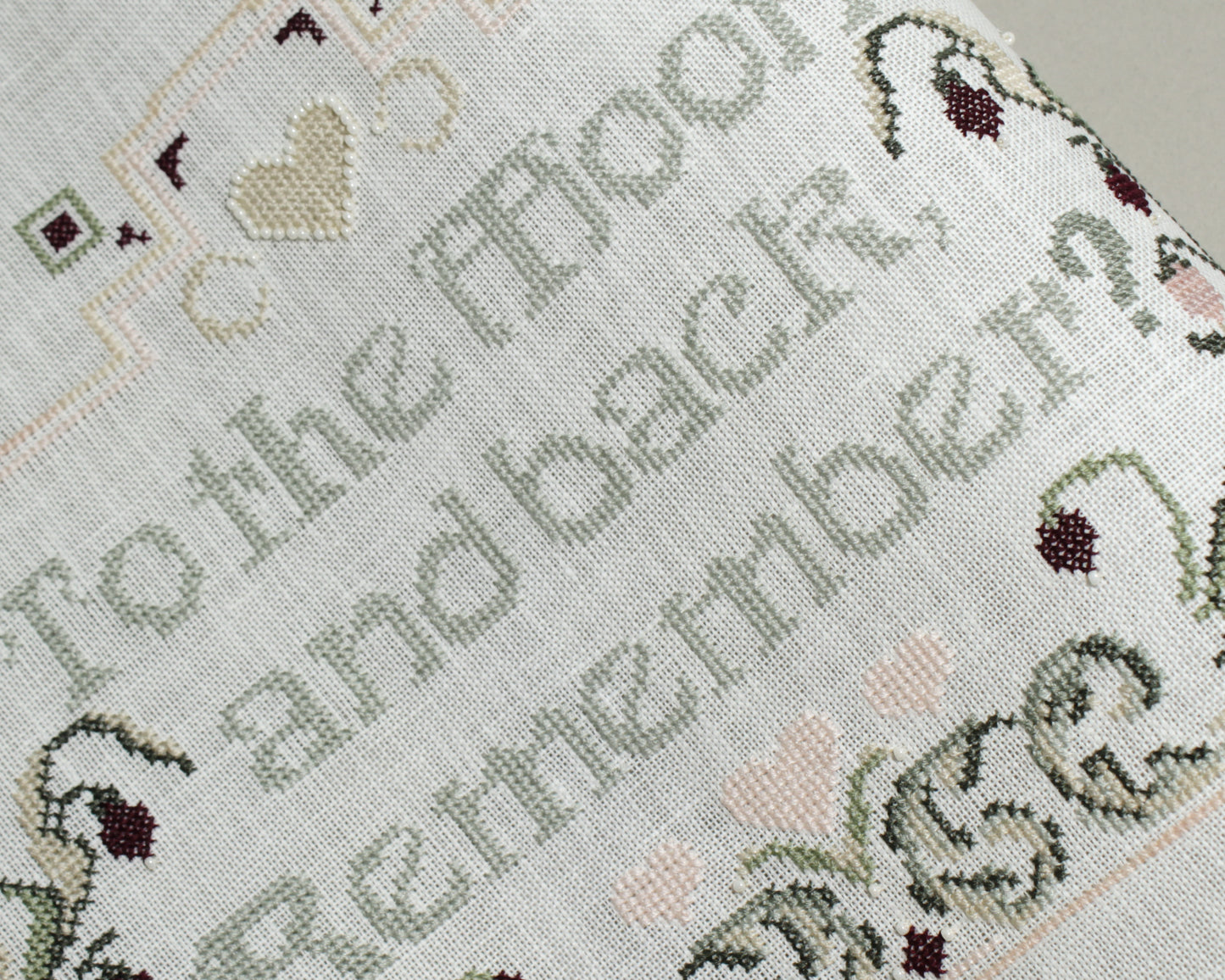 To The Moon Cross Stitch Pattern Printed Version