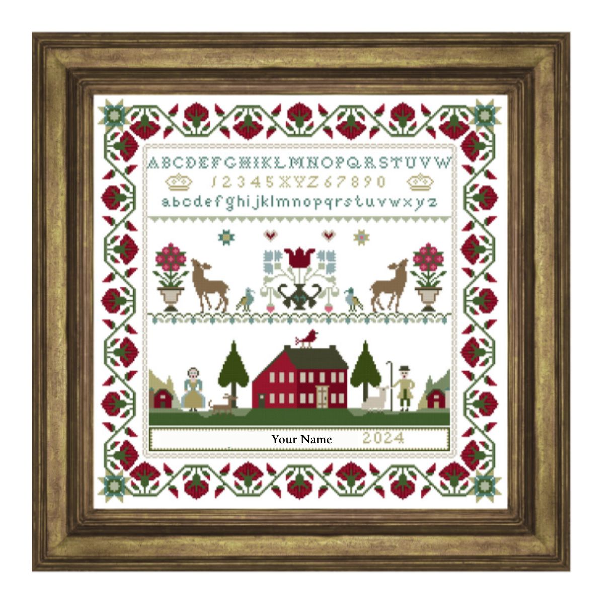 Custom Sampler Pattern Created Only For You