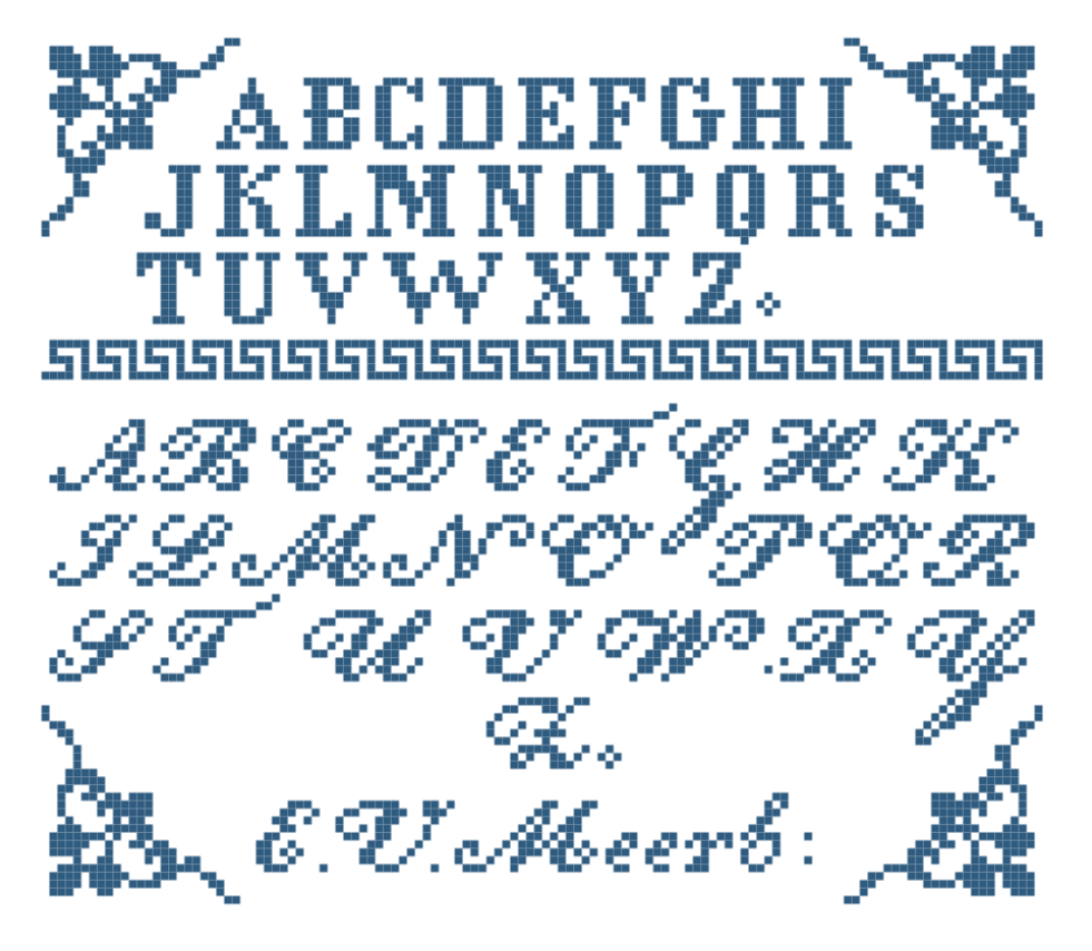 EV Meerbeck Reproduction Sampler by The Wishing Thorn